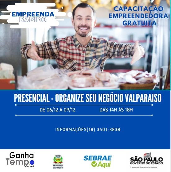 ORGANIZE SEU NEGÓCIO SEBRAE