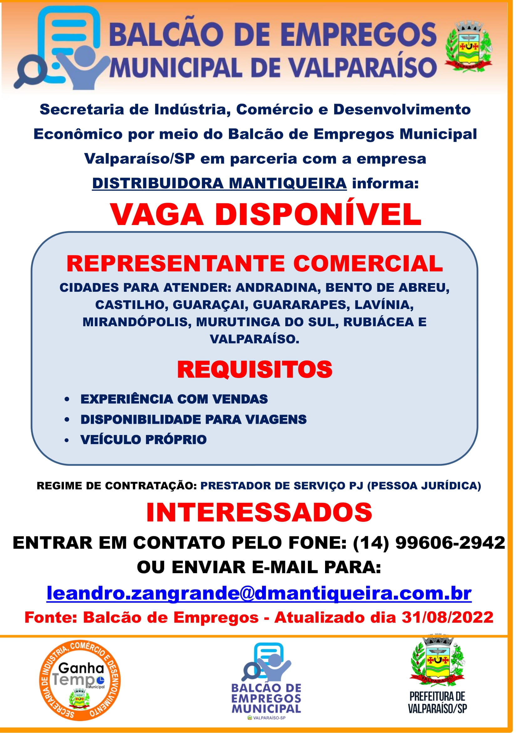 Divulgação vaga - 1 balão -Distribuidora Mantiqueira-1