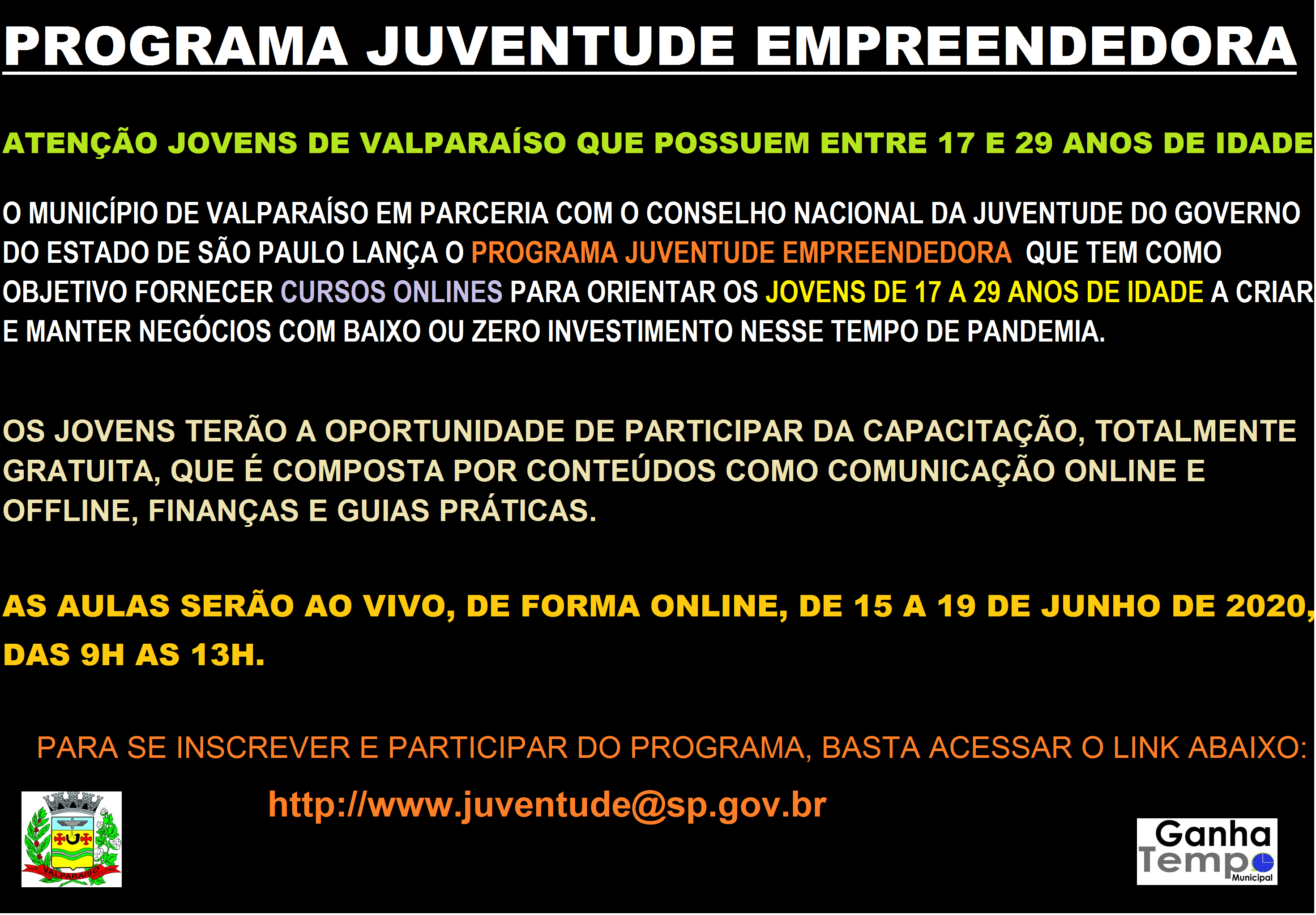 PROGRAMA JUVENTUDE